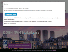 Tablet Screenshot of doenmakelaars.com
